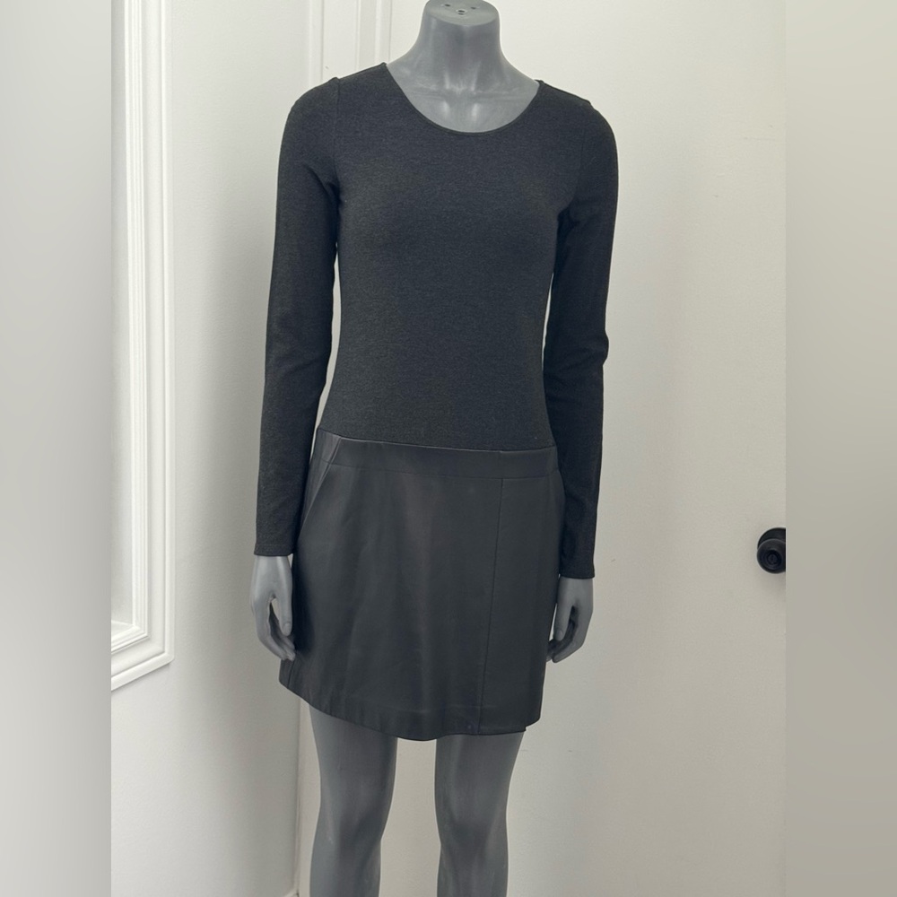 Theory Charcoal Knit Top